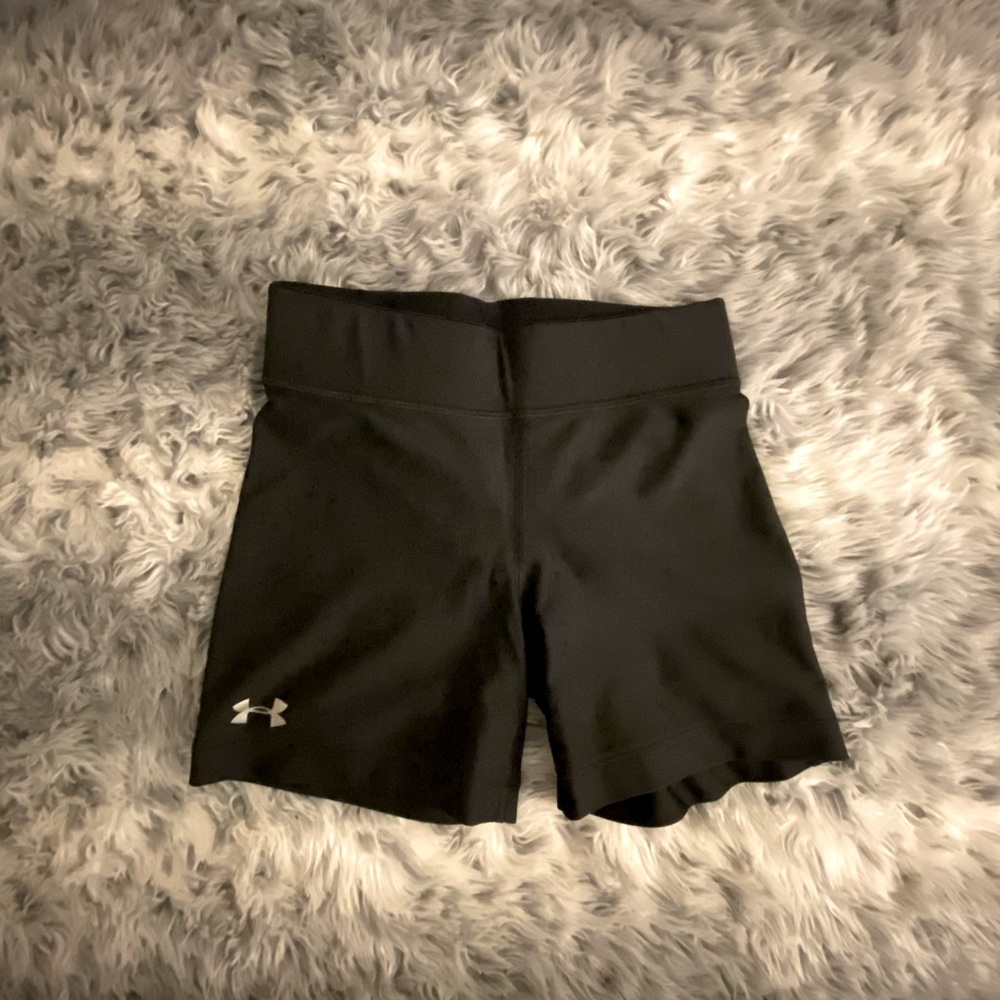 Under Armour  Heat Gear Middy Shorts, black, small